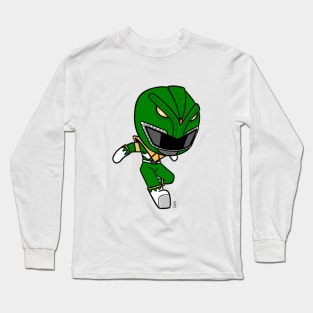 Chibi Green Ranger Long Sleeve T-Shirt